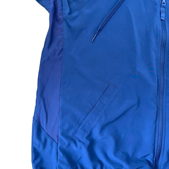 Nike Dri-Fit Workout Jacket Navy Athletic Lightweight Coat Full Zip Women’s M - Picture 4 of 13